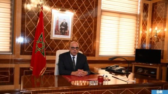 رئيس مجلس المستشارين محمد ولد الرشيد يجري لقاء عن بعد مع رئيس مجلس الشيوخ النيجيري