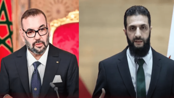الملك محمد السادس يهنئ الرئيس أحمد الشرع ويجدد دعم المغرب لوحدة سوريا