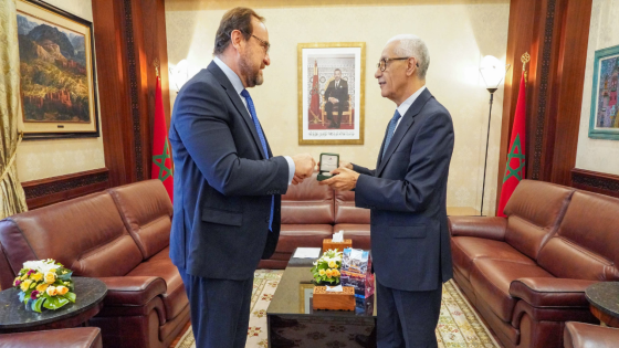 رئيس مجلس النواب راشيد الطالبي العلمي يستقبل سفير جمهورية غواتيمالا المعتمد لدى المملكة المغربية