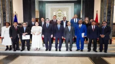 مباحثات راشيد الطالبي رئيس مجلس النواب مع رئيس وأعضاء برلمان أمريكا الوسطى