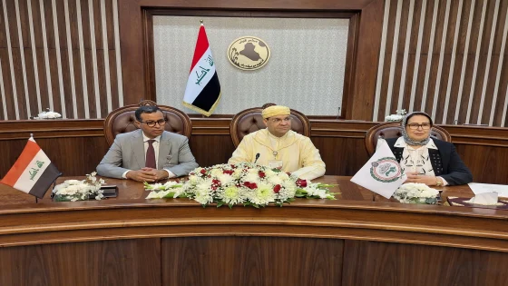 وفد برلماني مغربي يشارك في اللجان الدائمة في البرلمان العربي بالعراق
