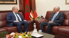 رئيس مجلس النواب راشيد الطالبي يستقبل أحمد نهاد عبد اللطيف سفير جمهورية مصر العربية