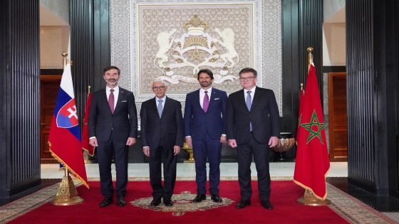 رئيس مجلس النواب يستقبل كل من وزيري الشؤون الخارجية والأوروبيين وكذا الدفاع بجمهورية سلوفاكيا