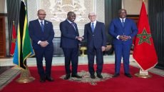 راشيد الطالبي رئيس مجلس النواب يستقبل نائب الوزير الأول ووزير الطاقة بجمهورية تنزانيا الإتحادية