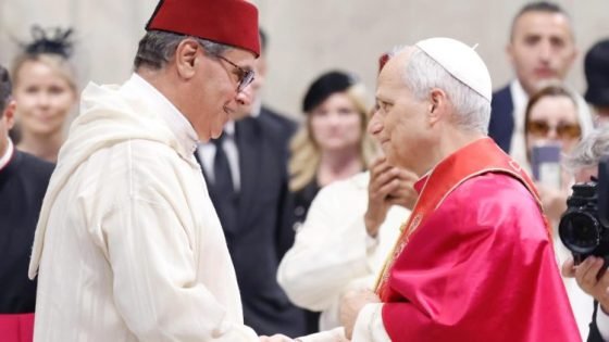 تنصيب البابا ليو الرابع عشر  بحضور رئيس الحكومة عزيز أخنوش ممثلا لجلالة الملك