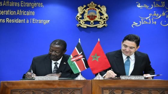 المغرب وكينيا يوقعان بالرباط 5 مذكرات تفاهم همّت مختلف المجالات