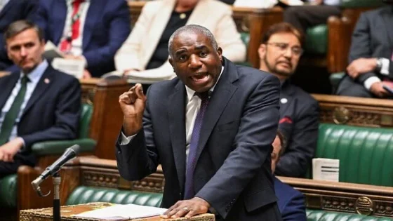 الوزير لامي يجدد أمام البرلمان البريطاني دعم بلاده لمخطط الحكم الذاتي المغربي