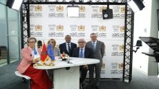 راشيد الطالبي رئيس مجلس النواب يدشن “استوديو برلماني” بحضور مسؤولين أوروبيين