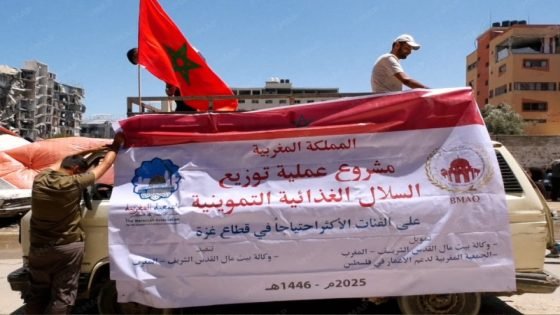 وكالة بيت مال القدس تنفذ المرحلة الثانية من حملة الإغاثة الإنسانية للنازحين في غزة