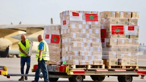 بتعليمات ملكية ..المغرب يرسل دفعة جديدة من المساعدات الإنسانية إلى غزة