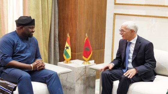 تعزيز التعاون في صلب مباحثات رئيس مجلس النواب المغربي ووفد من دولة غانا