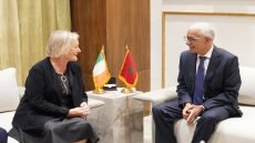 مباحثات بين رئيس مجلس النواب ورئيسة وأعضاء جمعية قدماء البرلمانيين الإيرلنديين