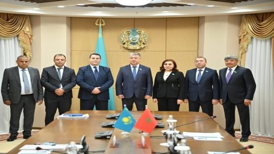 وفد عن مجموعة الصداقة البرلمانية المغربية–الكازاخستانية يقوم بزيارة عمل إلى كازاخستان
