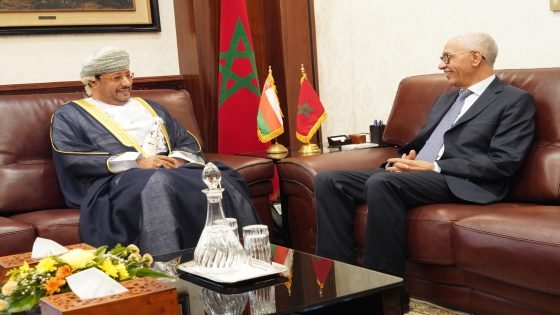 تعزيز العمل البرلماني الثنائي محور مباحثات رئيس مجلس النواب وسفير سلطنة عمان بالمغرب