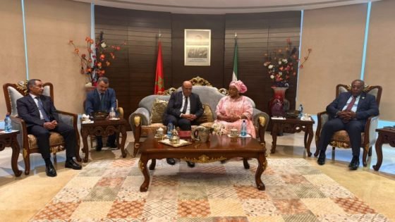 رئيس مجلس المستشارين ولد الرشيد يجري مباحثات مع رئيسة مجلس الشيوخ بغينيا الاستوائية