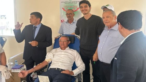 “علف الساحل” المواطنة تنظم حملة إنسانية للتبرع بالدم بشراكة مع الوكالة المغربية للدم ومشتقاته