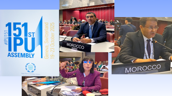 مساهمات متنوعة للوفد البرلماني المغربي في أشغال الجمعية العامة للاتحاد البرلماني الدولي بجنيف