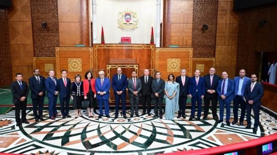 رئيس مجلس المستشارين يجري مباحثات مع سفراء بلدان آسيا والمحيط الهادي المعتمدين بالمغرب