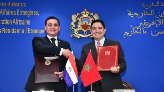 باراغواي تجسد اعترافها بالسيادة المغربية على الصحراء بإعلان فتح قنصلية عامة بها