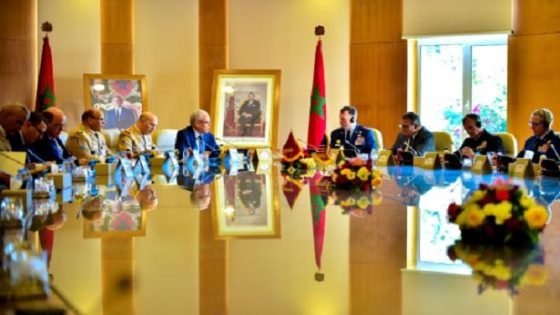 لوديي والفريق أول المفتش العام للقوات المسلحة الملكية وقائد المنطقة الجنوبية يستقبلان قائد “أفريكوم”