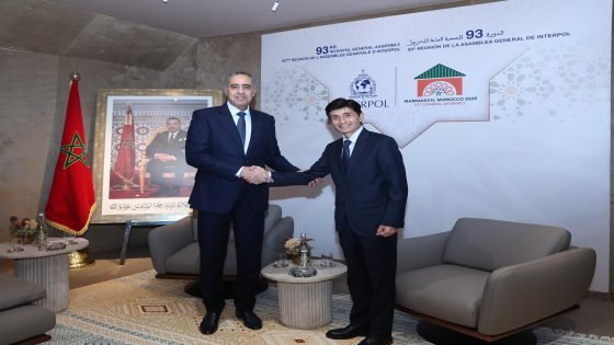 عبد اللطيف حموشي يستقبل رئيس جهاز الشرطة التابع لهيئة الأمم المتحدة بمراكش