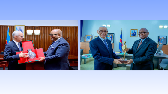 الطالبي العلمي يتباحث بكينشاسا مع رئيسي البرلمان بالكونغو الديمقراطية‎