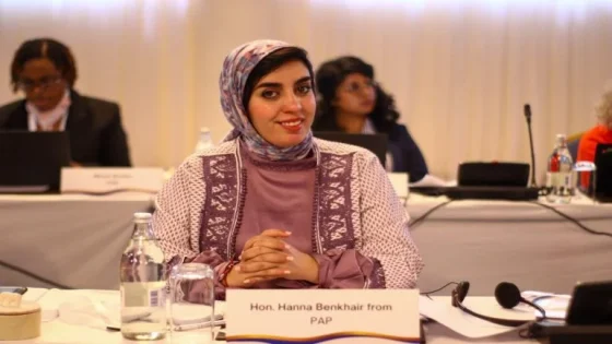 البرلمانية المغربية هناء بن خير ترافع حول قرار مجلس الأمن حول الحكم الذاتي أمام البرلمان الإفريقي