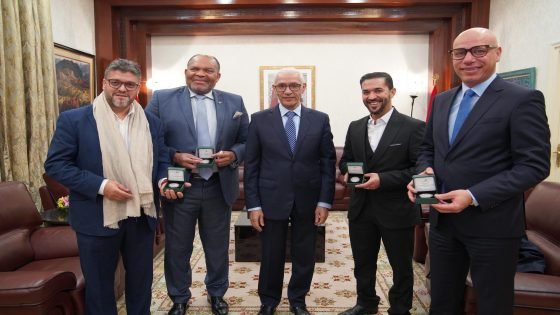 رئيس مجلس النواب يجري مباحثات مع رئيس وأعضاء برلمان جهة بروكسيل –العاصمة