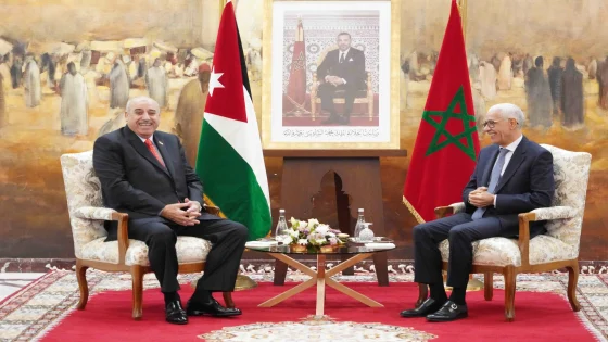 رئيس مجلس النواب الطالبي ونظيره الأردني يجريان مباحثات ثنائية