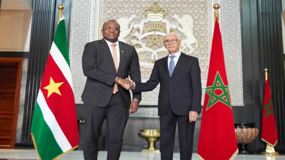 رئيس مجلس النواب يجري مباحثات مع وزير الشؤون الخارجية بجمهورية سورينام