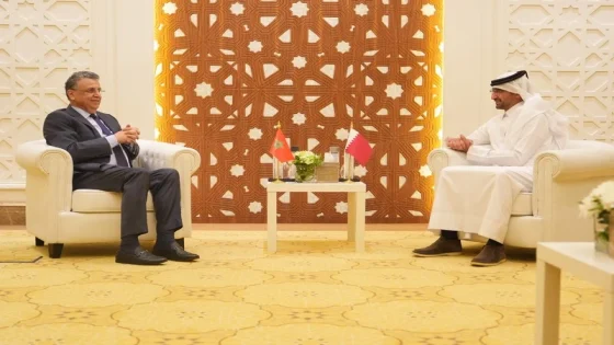 وزير العدل المغربي وهبي يبحث مع نظيره القطري التعاون القضائي