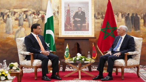 رئيس مجلس النواب المغربي يجري مباحثات مع رئيس الجمعية الوطنية لباكستان