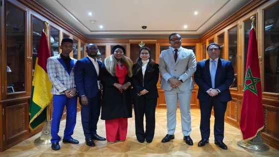 رئيسة لجنة المالية زينة شاهيم تستقبل وفدا برلمانيا عن المجلس الوطني الانتقالي لغينيا