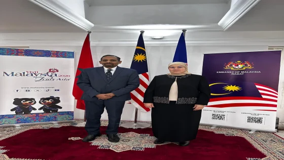 مباحثات بين رئيسة مجموعة الصداقة المغرب- ماليزيا وسفير ماليزيا لدى الرباط