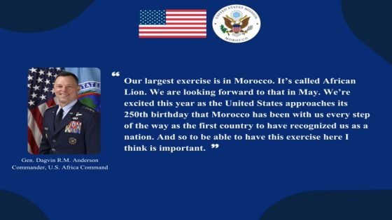 قائد أفريكوم : أكبر تمرين للقوات الأمريكية بالخارج سيكون في المغرب