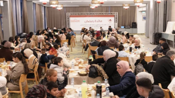 وكالة بيت مال القدس المغربية ترسم البسمة على وجوه 500 يتيم في إفطار بالقدس