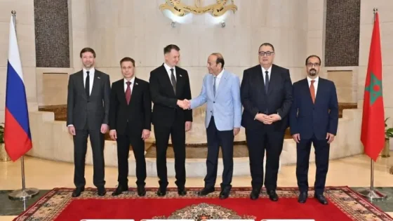 نائب رئيس مجلس المستشارين عبد القادر سلامة يستقبل رئيس مجموعة الصداقة الروسية-المغربية