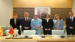 رئيسة مجموعة الصداقة البرلمانية المغرب-مقدونيا تجري مباحثات مع نائب وزير خارجية مقدونيا الشمالية