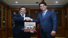 نائب رئيس مجلس النواب عبد المجيد الفاسي يستقبل رئيس برلمان السوق المشتركة لأميركا الجنوبية