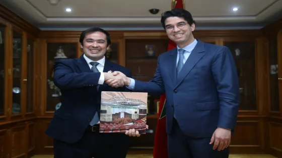 نائب رئيس مجلس النواب عبد المجيد الفاسي يستقبل رئيس برلمان السوق المشتركة لأميركا الجنوبية