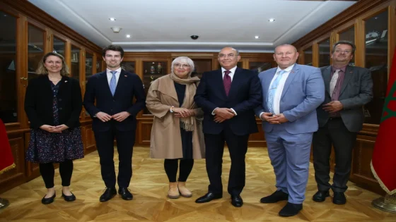 نائب رئيس مجلس النواب غيات يستقبل رئيسة مجموعة الصداقة البرلمانية الألمانية–المغاربية