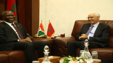 راشيد الطالبي العلمي يجري مباحثات مع رئيس مجلس الشيوخ لبوروندي