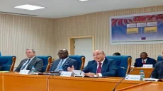 محمد غياث نائب رئيس مجلس النواب يستعرض تجربة البرلمان المغربي في الرقمنة بالغابون