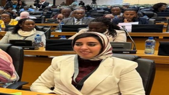 انتخاب البرلمانية المغربية هناء بلخير نائبة لرئيس برلمان الشباب الإفريقي بجنوب إفريقيا