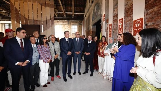 بتعليمات سامية من جلالة الملك..أخنوش يدشن جناح المغرب في معرض الفنون بإيطاليا الدورة