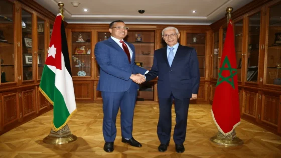 مباحثات بين رئيس مجلس النواب المغربي ورئيس اللجنة الإدارية بمجلس النواب الأردني