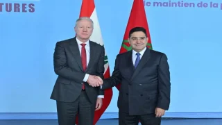 مباحثات تجمع بين الوزير المغربي بوريطة ونظيره اللبناني بالرباط