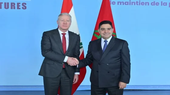 مباحثات تجمع بين الوزير المغربي بوريطة ونظيره اللبناني بالرباط