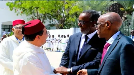 الوزير المغربي بوريطة يمثل جلالة الملك في مراسم تنصيب رئيس جيبوتي