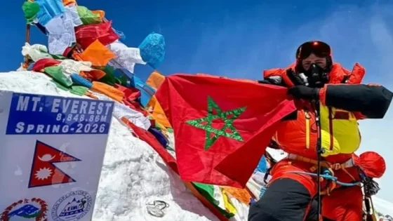 نوال صفنضلة أول مغربية تتسلق قمتي “إيفرست” و”لوتسي” معًا وجلالة الملك يبعث لها تهنئة
